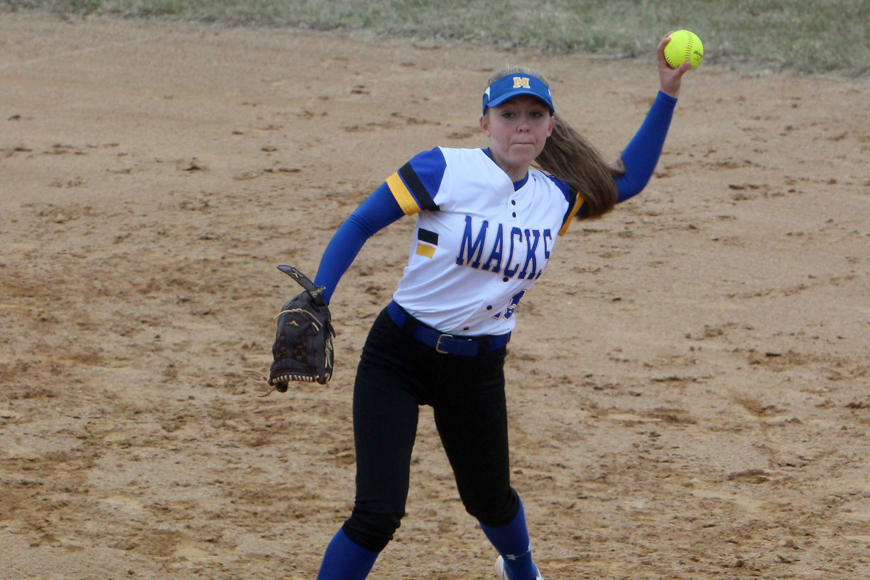 Fall Creek at McDonell softball 4-18-19